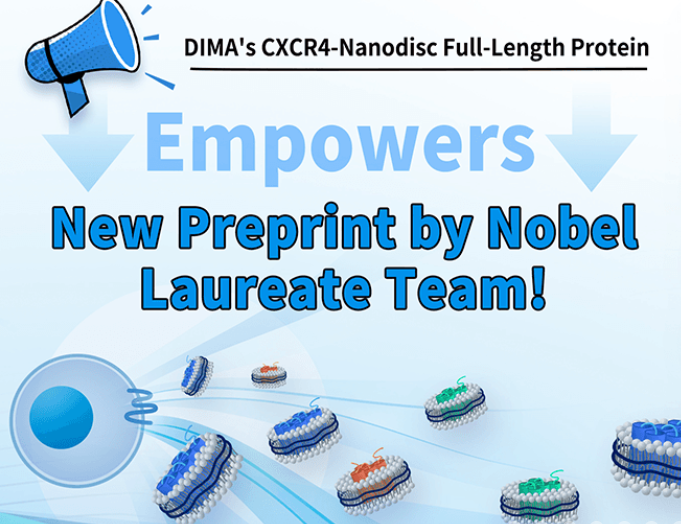 DIMA BIOTECH's CXCR4 nanodisc empowers new preprint by Nobel team