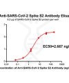 antibody-DME100041 Anti SARS CoV 2 Spike antibodyDM42 Rabbit mAb Elisa fig1