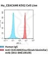 fc-cel100058 hu ceacam6 k562 cell line flow