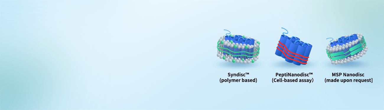 three types of DIMA BIOTECH Full-length Membrane Protein Nanodisc-2